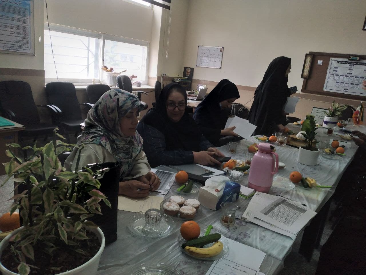 حضوردرجلسه مدیران شهرستان